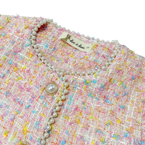 16318-T Multi-Color Tweed Jacket