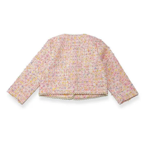 16318-T Multi-Color Tweed Jacket