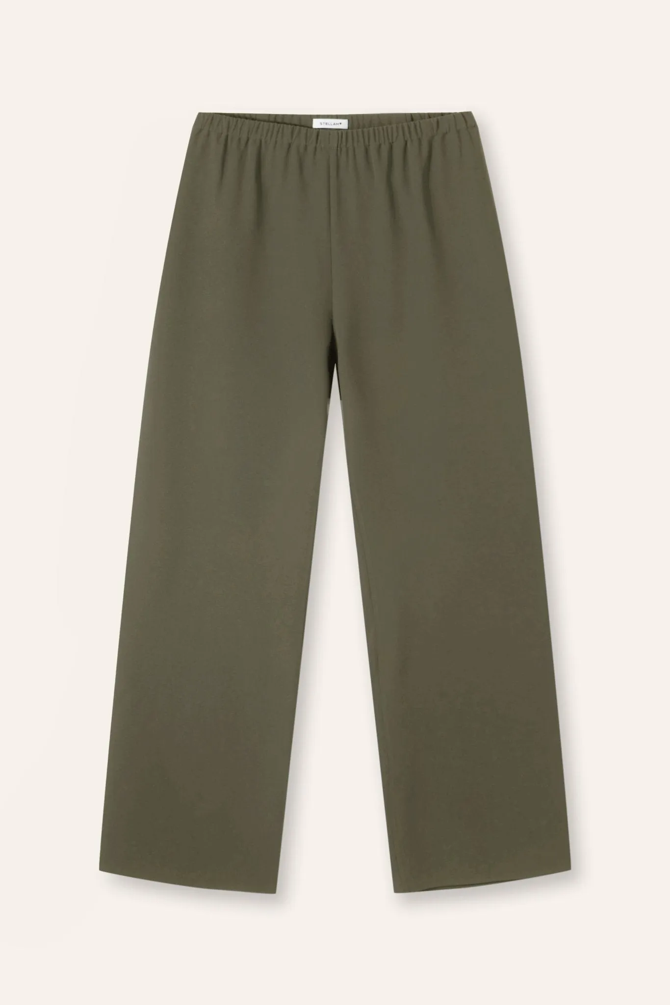 CADY wide-leg pants (Dark green)