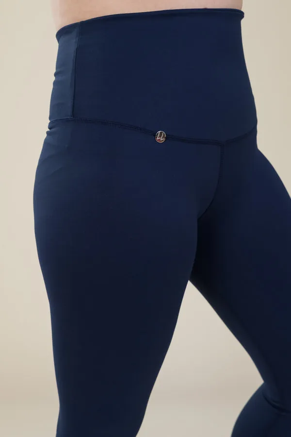 Comfort Max Navy Pocketless Full Leggings