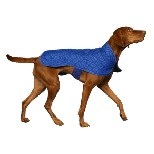 Dog Jacket Puddle Blue