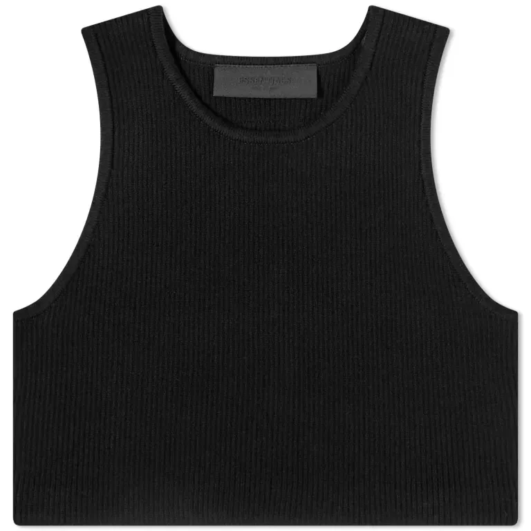 Fear of God ESSENTIALS sports top, black