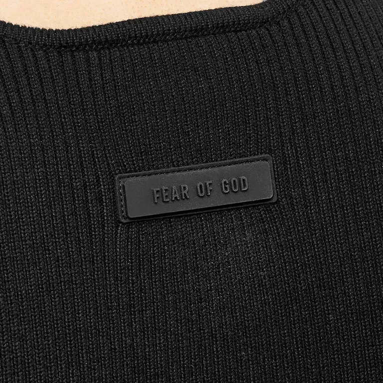 Fear of God ESSENTIALS sports top, black