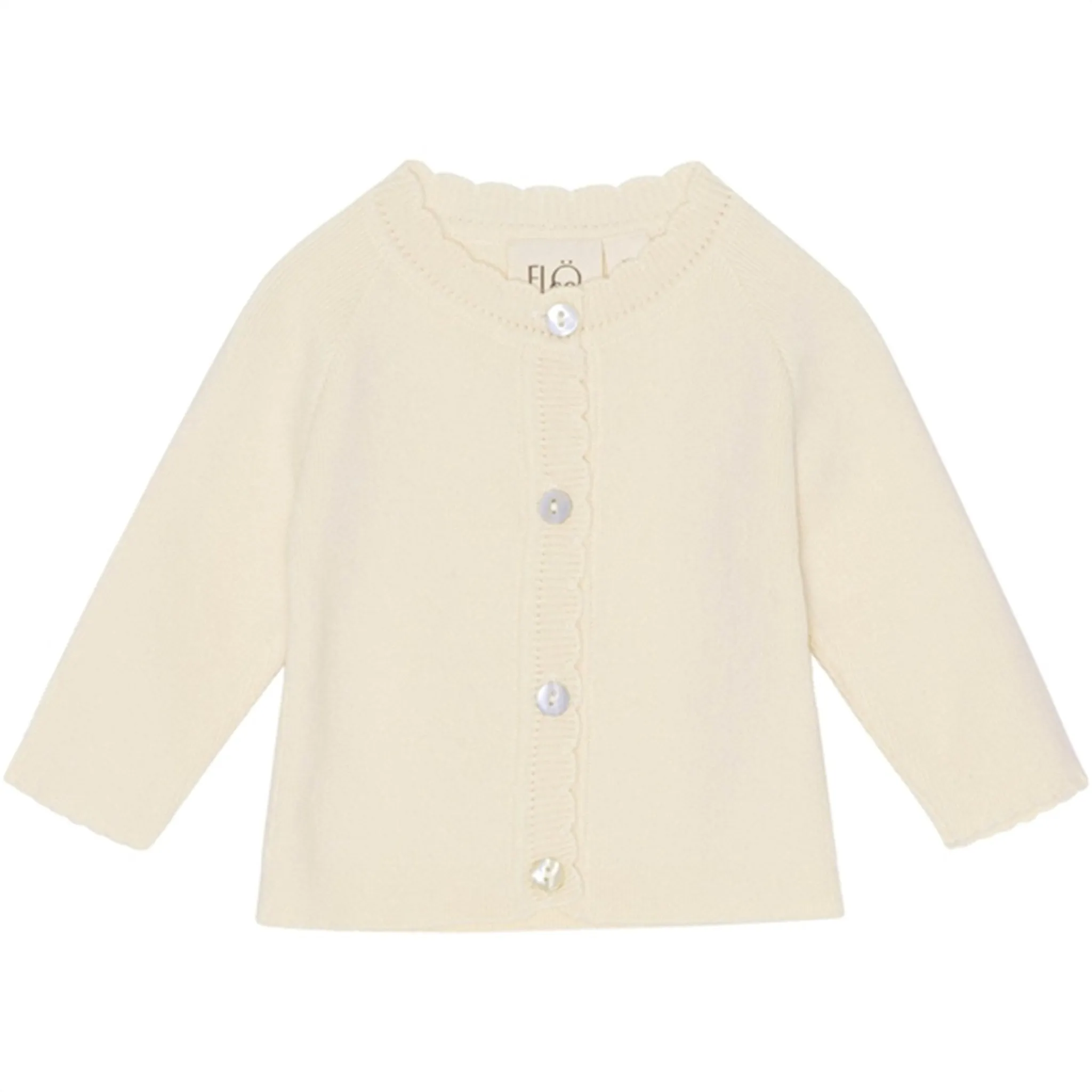 Flöss Kaya Cardigan Soft white