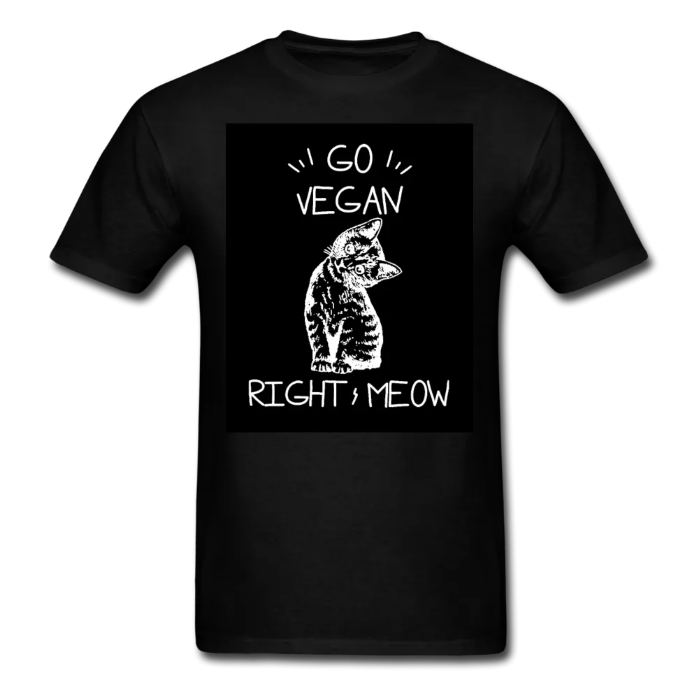 Go Vegan Right Meow Classic T-Shirt