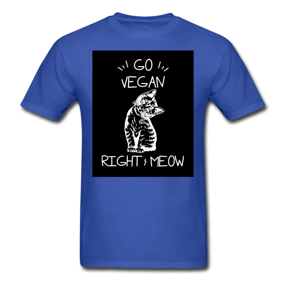 Go Vegan Right Meow Classic T-Shirt