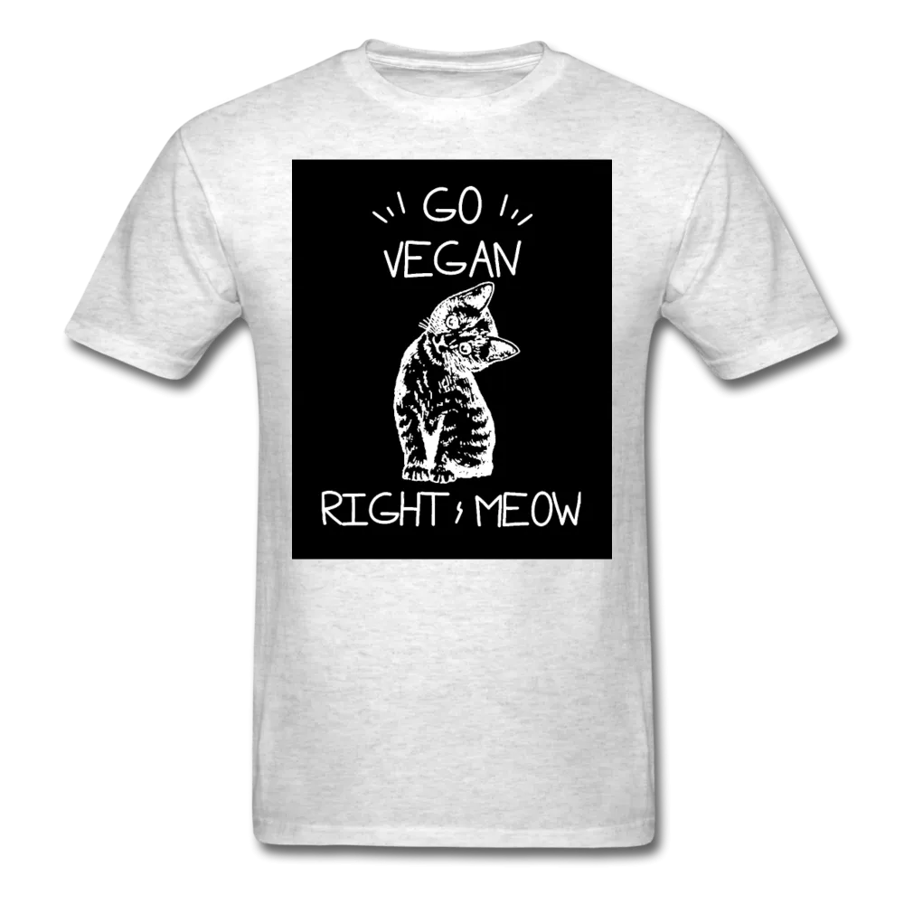 Go Vegan Right Meow Classic T-Shirt