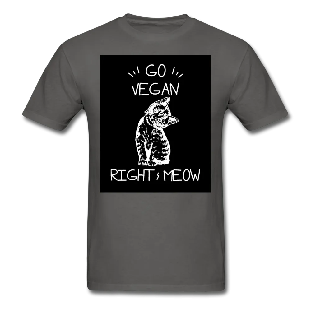 Go Vegan Right Meow Classic T-Shirt