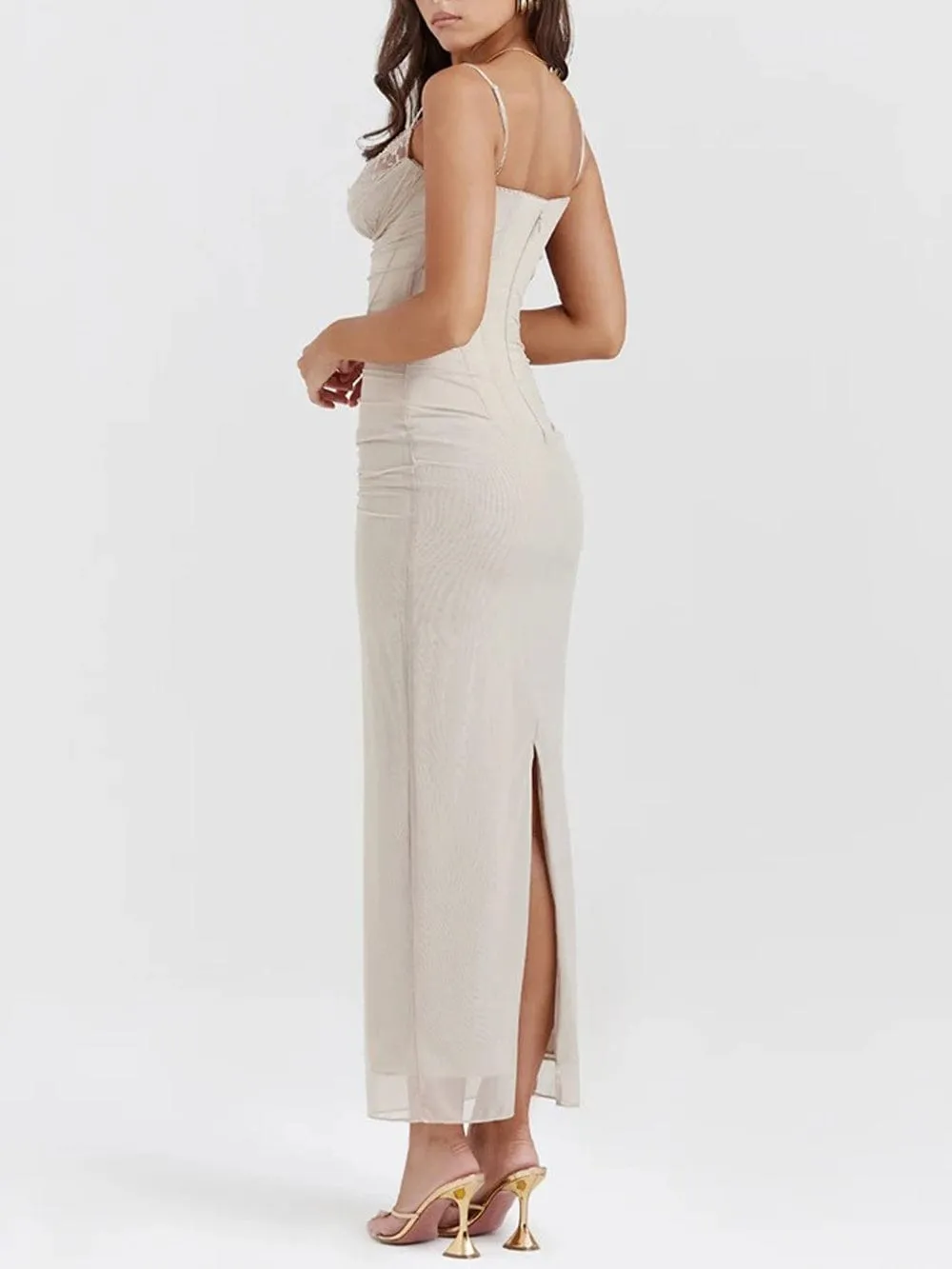 Isabel Backless Maxi Dress