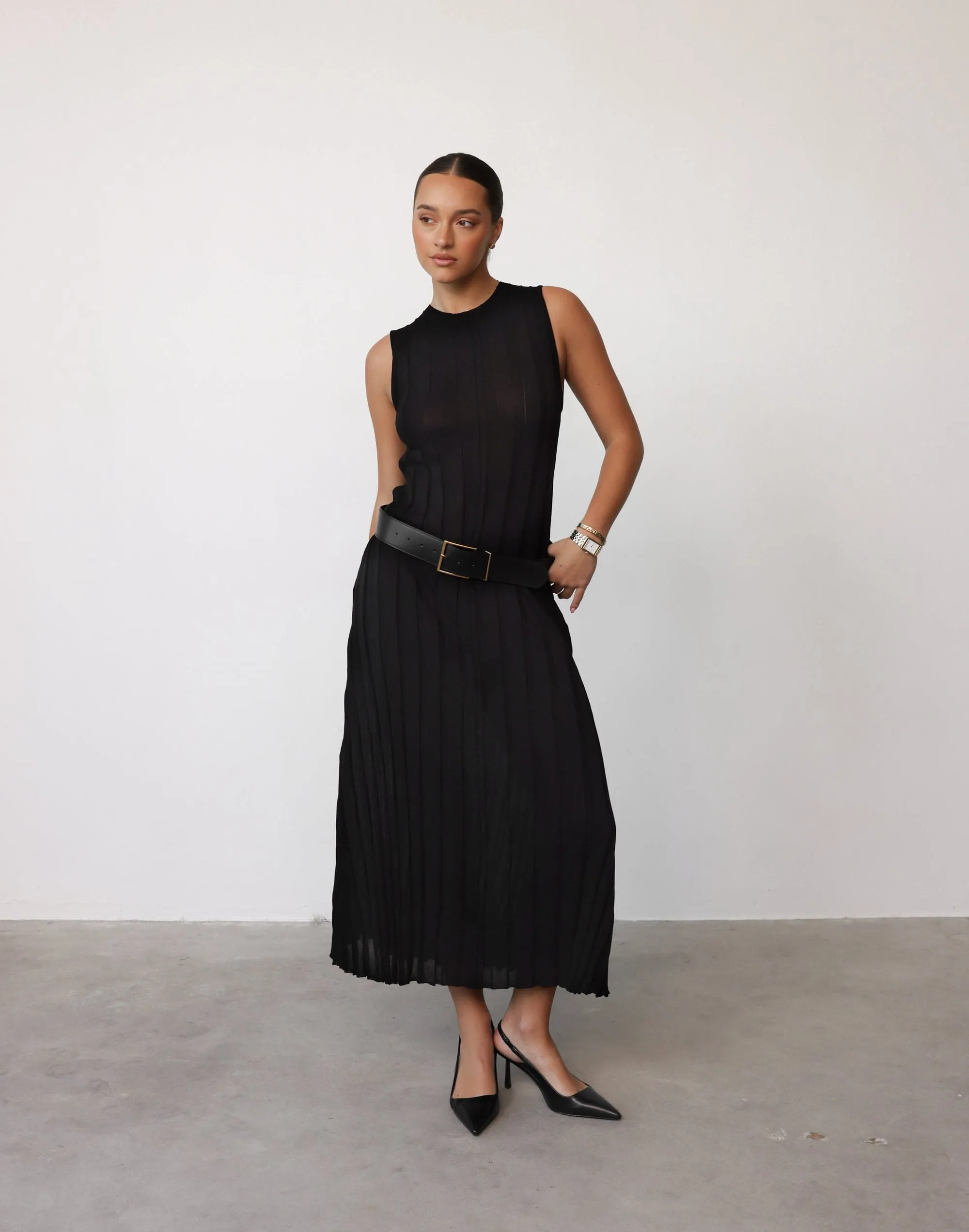 Jemima Maxi Dress (Black)