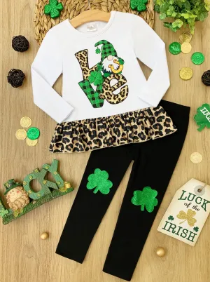 Leprechaun Love Patched Legging Set