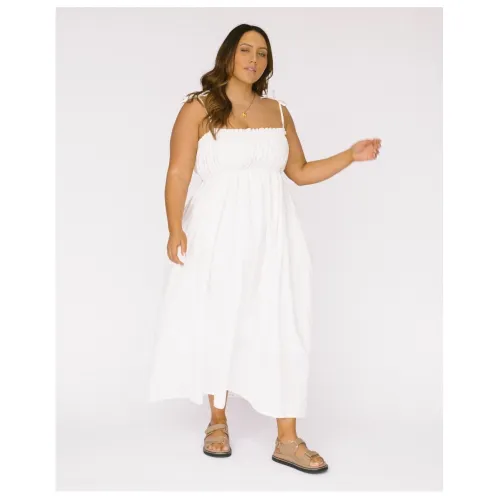 Lullaby Club Marisa Maxi Dress - White *FINAL SALE*