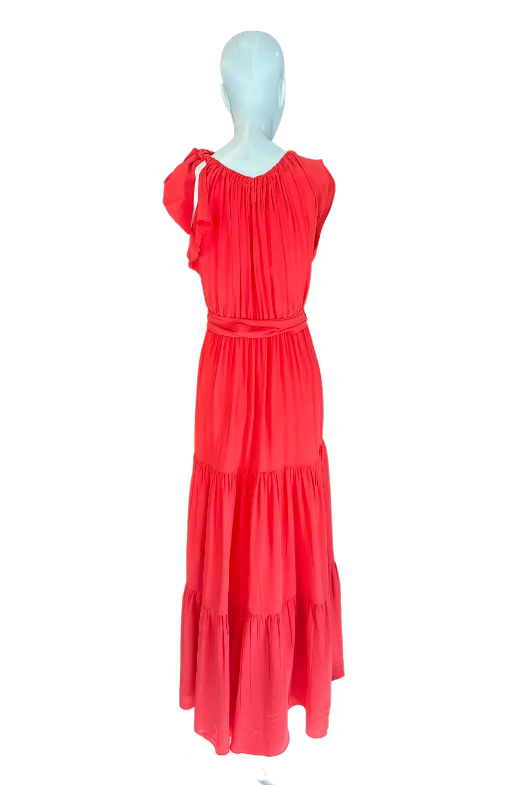 Malta Bow Tie Maxi Dress (also in black)