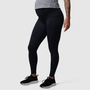 Maternity Leggings w/ Pockets (Black)