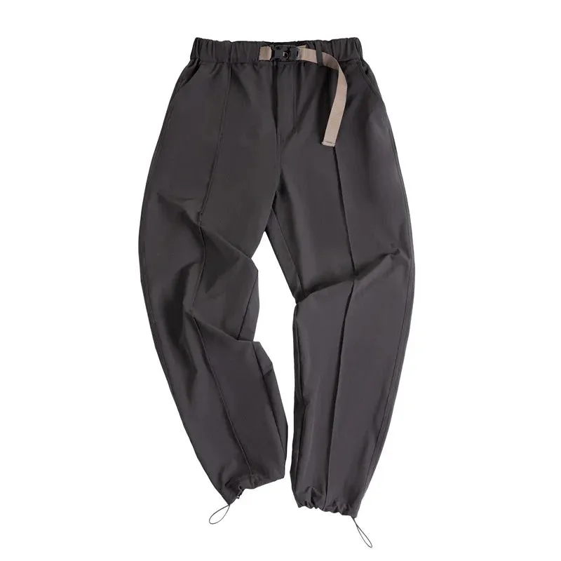 Men's Casual Functional Leggings Straight Tapered Pants