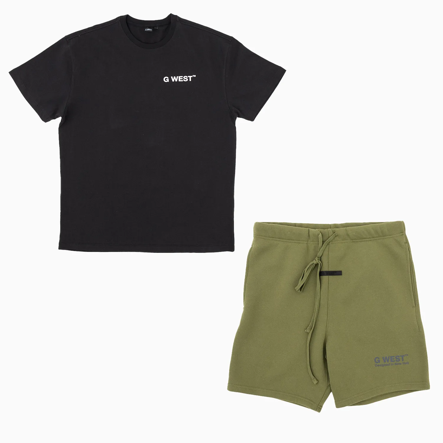 Men's Immune Skeleton T-Shirt And Shorts Outfit