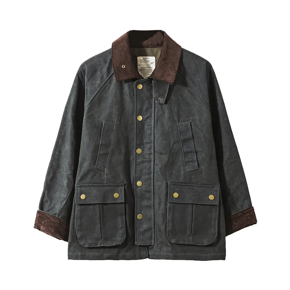 Men's Wax Canvas Safari Jacket