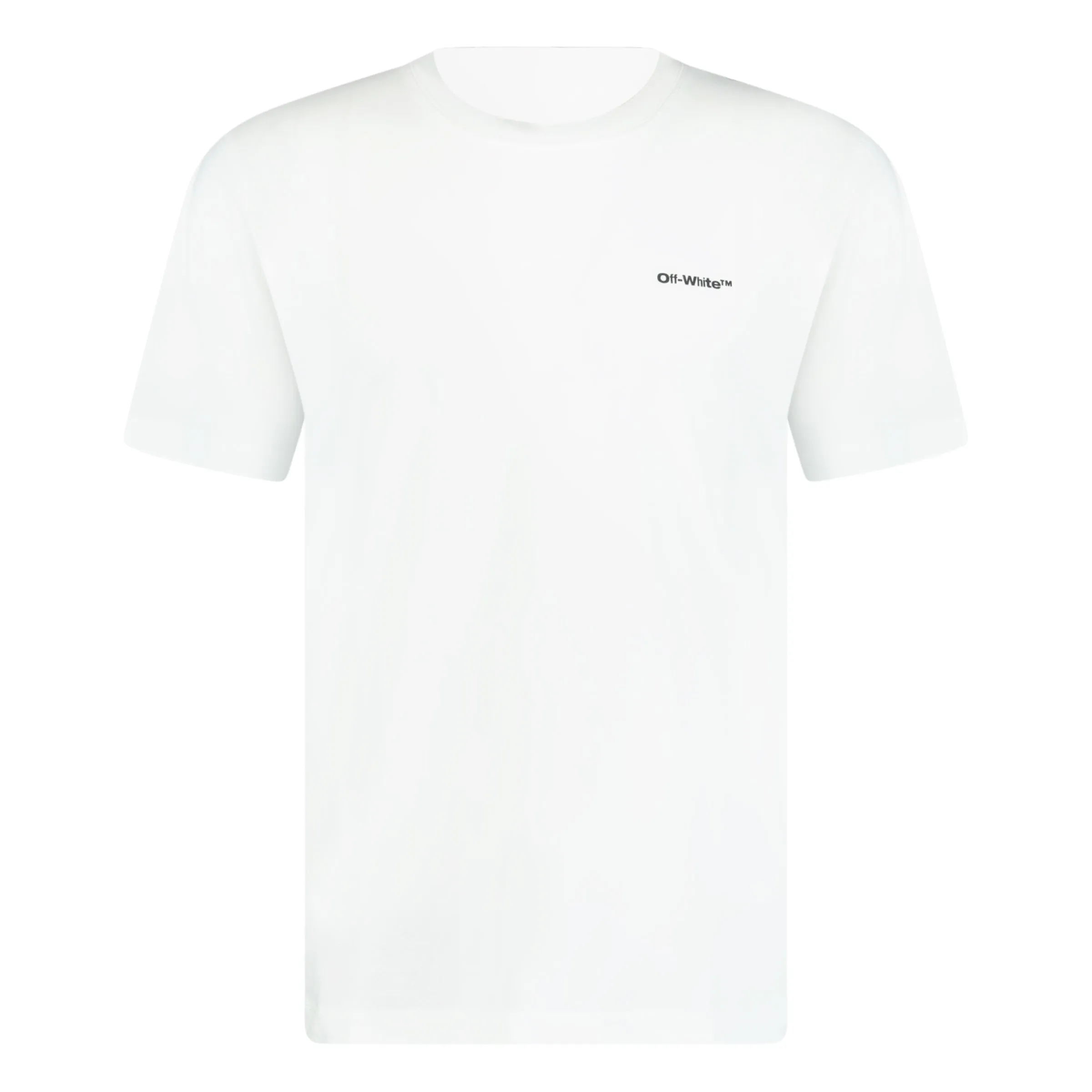 OFF WHITE DIAGONAL TAB T-SHIRT WHITE