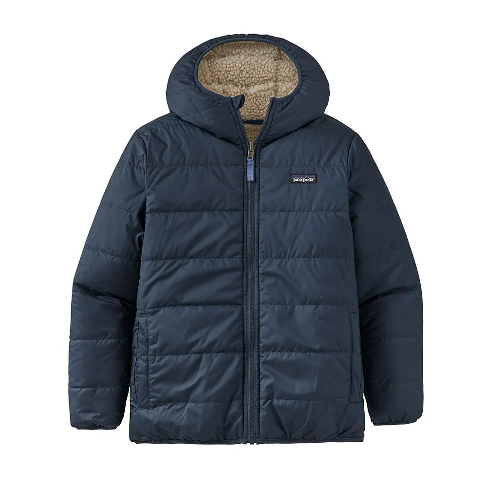 Patagonia Kids Reversible Ready Freddy Hoody - New Navy