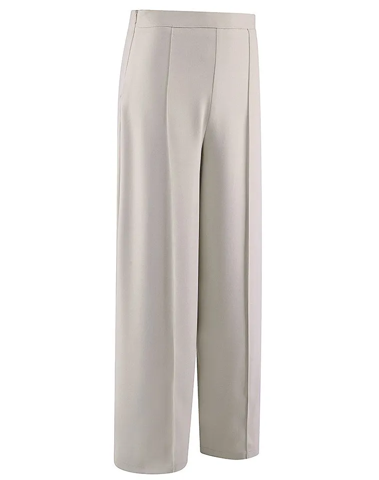 Pin Tunk Wide Leg Pants