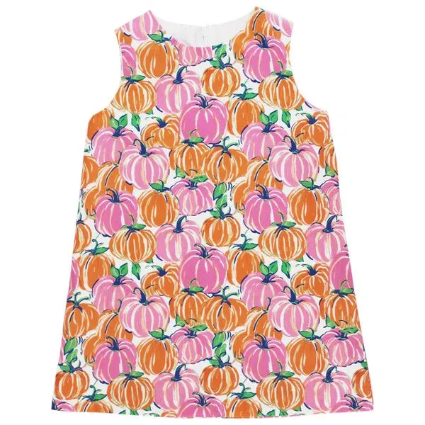 Pumpkin Shift Dress