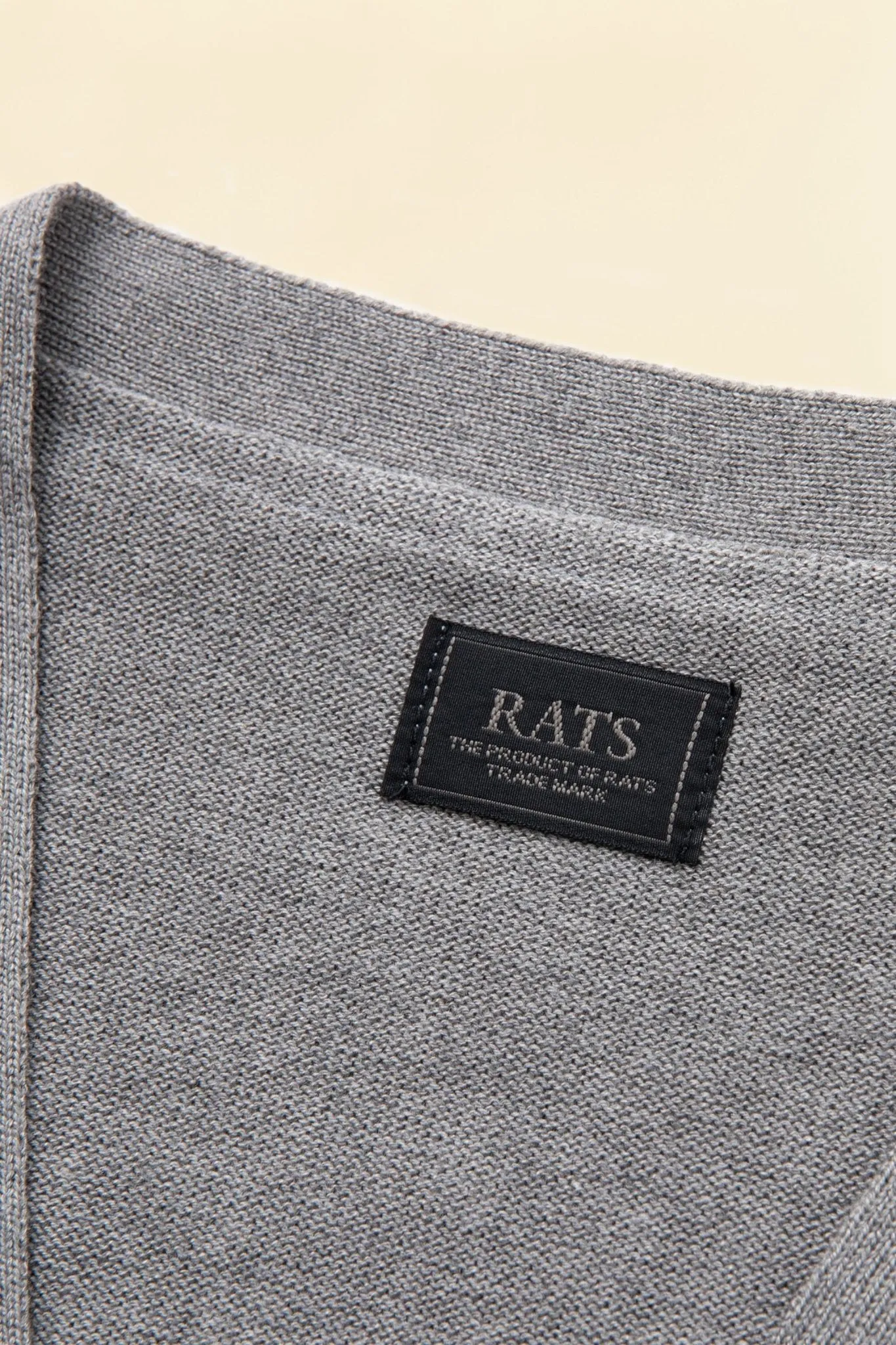 Rats High Gauge Cardigan - Grey