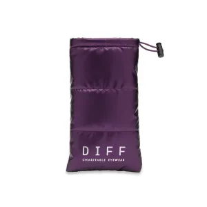 SMALL PUFFER POUCH - PURPLE