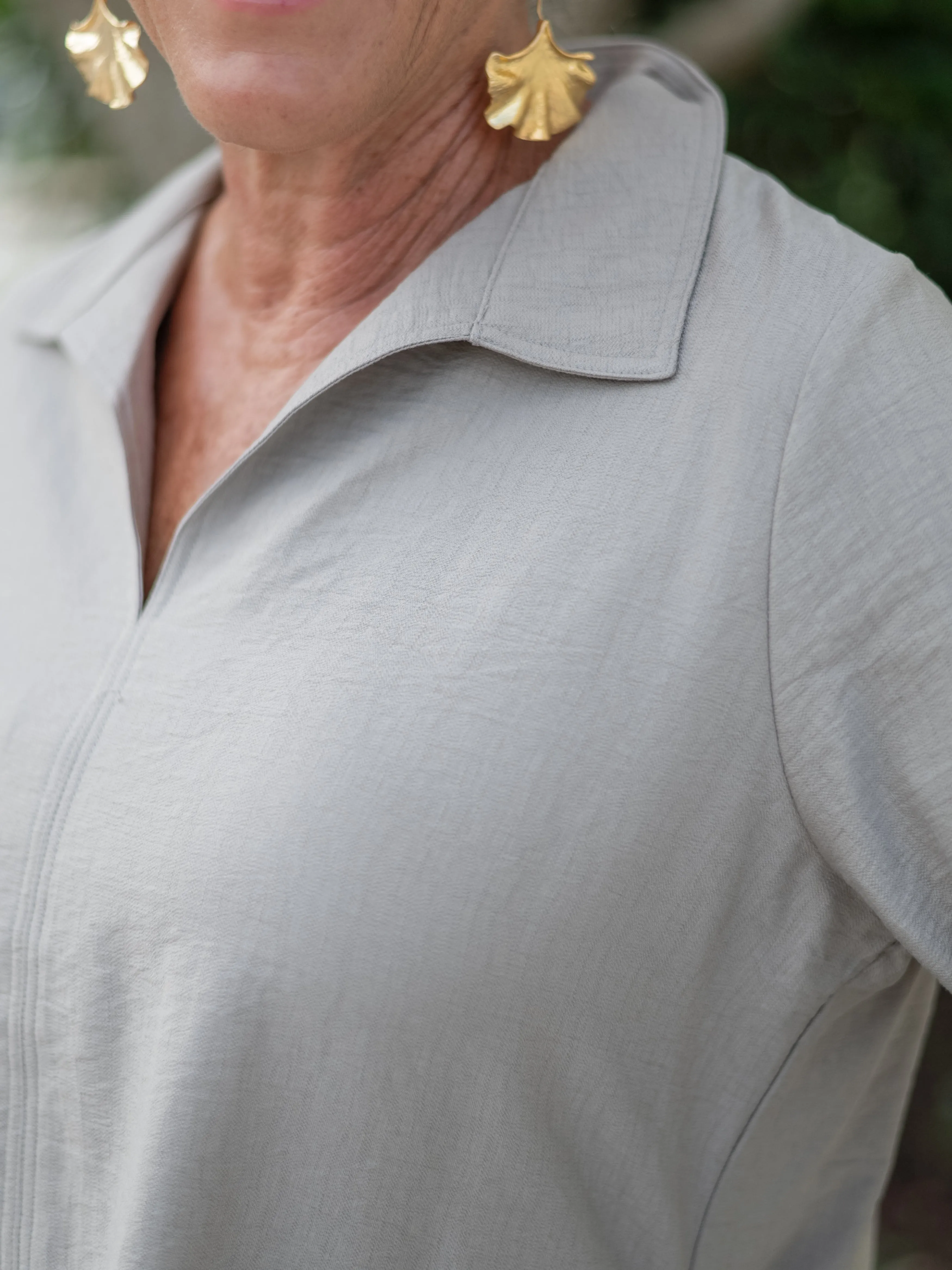 Structured Collared Blouse by Boho Chic