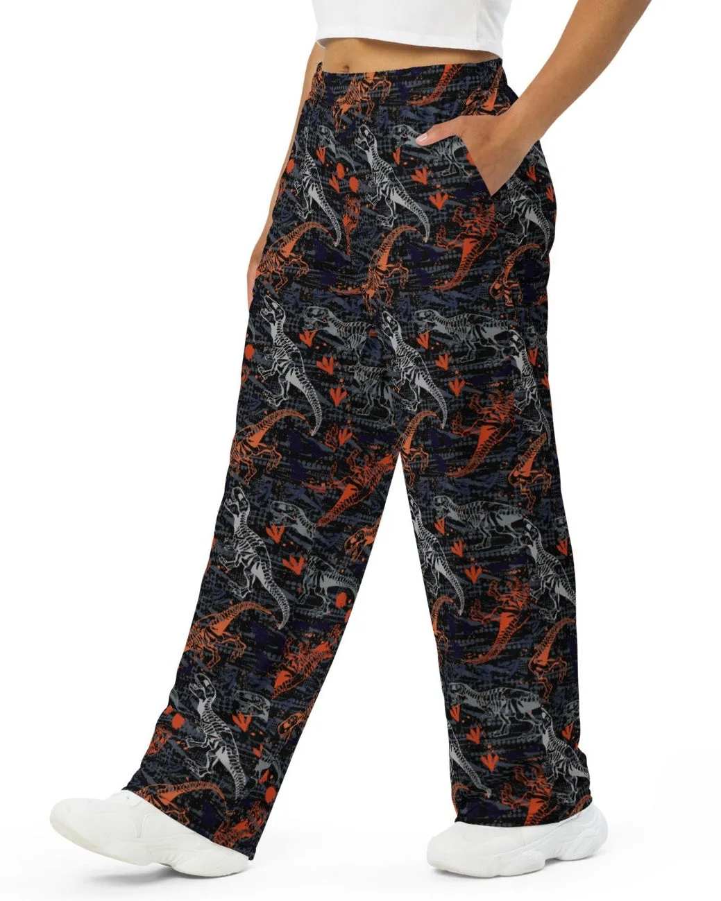 T-Wrecked Unisex Wide Leg Pants