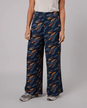 Ucon Palma Wide Leg Pants Navy